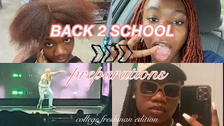 BACK TO SCHOOL PREP/MAINTENANCE *college freshman edition*| hair, nails, concert, more!