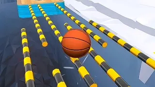 🏀🏁Going Balls Gameplay All Levels iOS,Android Mobile Game Trailer New Update Level 6246