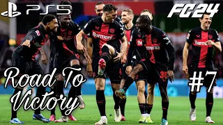 Bayer Leverkusen Road To Victory #7 Football Story | Graphics Gameplay | 4K 60FPS | FC24 | PS5