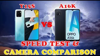 OPPO A16K Vs VIVO Y15S Speed Test  Và So Sánh Đa Nhiệm, Camera