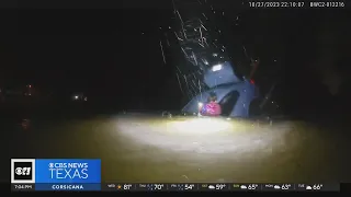 Police body cameras capture dramatic water rescue in Forney