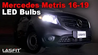 2016-2019 Mercedes Benz Van Metris LED Bulbs Headlight High Low Beam Cargo Light