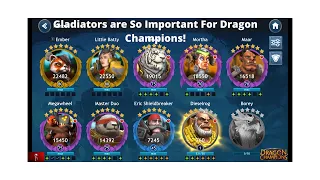 Why Gladiators are so Important in Dragon Champions!