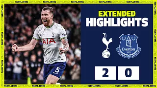 Kane and Hojbjerg goals maintain PERFECT home record | EXTENDED HIGHLIGHTS | Spurs 2-0 Everton