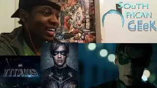 TITANS Official Trailer REACTION #SDCC2018