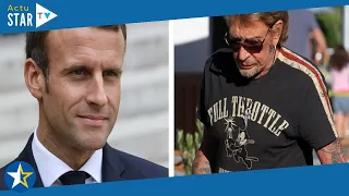 Où l'on apprend que Johnny Hallyday n'était pas vraiment fan d'Emmanuel Macron...