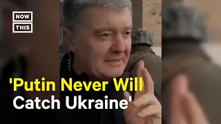 Former Ukrainian President Takes Up Arms in Kyiv