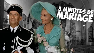 3 minutes de mariage avec Louis de Funès !