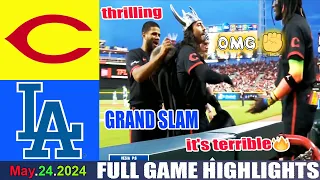 Cincinnati Reds Vs. Los Angeles Dodgers (5/24/2024) GAME Highlights | MLB Season 2024