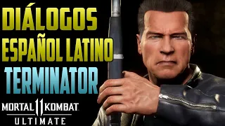 Mortal Kombat 11 Ultimate | Diálogos de Terminator en Español Latino |