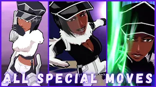 All Jackie Tristan Special Moves in Bleach Brave Souls