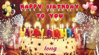 Happy Birthday Song LONG Version -  Happy Birthday to you song - Party Music ON