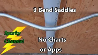EMT Bending: How To Make a 3 Point Saddle Bend Without Charts or Apps