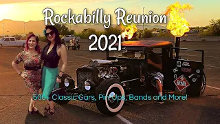 Rockabilly Reunion: Classic American Car Show Lake Havasu Arizona Pin-Ups, Ink, Rat Rods, Weekend