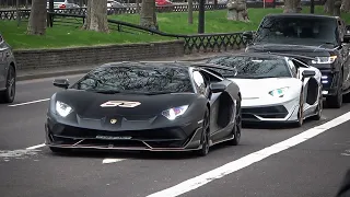 Supercars in London - #CSATW259 [SVJ 63, GT2RS, Roma, 675LT, F8, 992 Turbo S, 488 Pista and more]