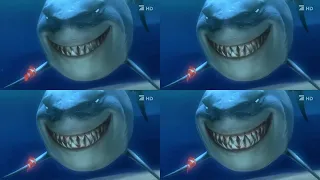 Finding Nemo Shark Meeting with Bruce Says Hello intro over 1,000,000 Times