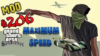 Обзор модов GTA San Andreas #206 - Maximum speed