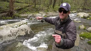 Fishing for native Brook Trout!