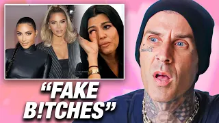 Travis Barker BLAST Kim & Khloe For Bullying Kourtney!