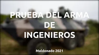 Prueba del Arma de Ingenieros 2021