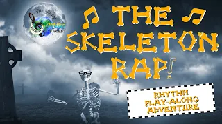 Halloween Song for Kids: The Skeleton Rap Rhythm Adventure!
