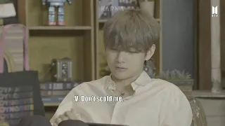 V to Suga "Don't Scold Me"