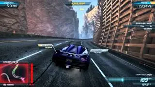 NFS Most Wanted 2012: "Needle Point" 197.0 mph / 317.1 kmh - Koenigsegg Agera R Pro