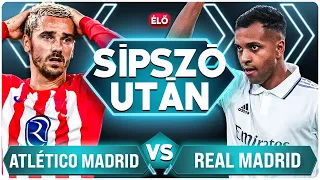 Atlético Madrid - Real Madrid REAKCIÓ | Sípszó után | Unibet