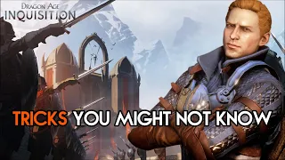 40 Ultimate Tricks And Tips In Dragon Age Inquisition