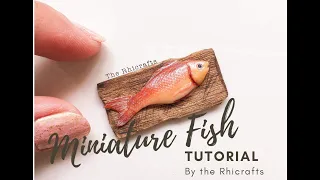 polymerclay Miniature Fish maya-maya