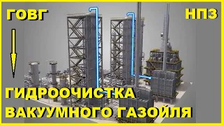 Гидроочистка вакуумного газойля (ГОВГ) / Технология на НПЗ