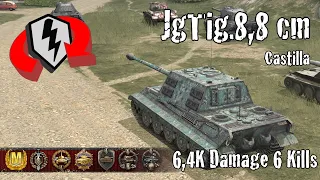 8,8 cm Pak 43 Jagdtiger  |  6,4K Damage 6 Kills  |  WoT Blitz Replays