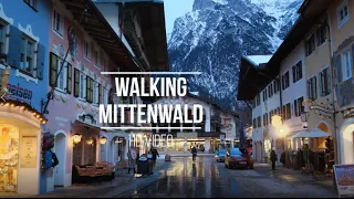 Mittenwald virtual walking tour 4K