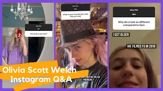 Olivia Scott Welch | Instagram Q & A - Oct. 3, 2021