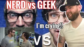 [Industry Ghostwriter] Reacts to: Epic Rap Battle: Nerd vs. Geek- THESE KILL ME. IM CRYING.