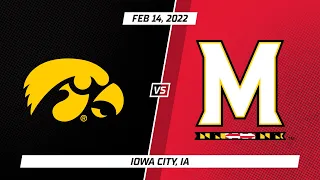Maryland at Iowa | Feb. 14, 2022 | Big Ten Women's Basketball | B1G Basketball in 60