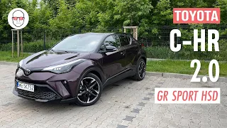 Toyota C-HR GR Sport HSD 2.0 2022 test PL Pertyn Ględzi