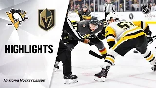 Вегас - Питтсбург / NHL Highlights | Penguins @ Golden Knights 1/7/20