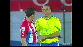 2004.03.31 Paraguay 0 - Brasil 0 (Partido Completo 60fps - Clasificatorias Alemania 2006)