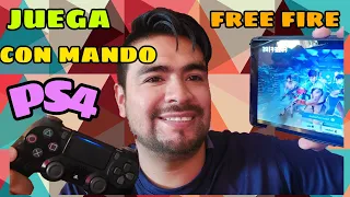 Como jugar free Fire con mando PS4