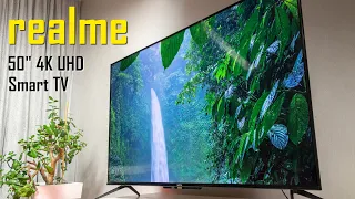 Огляд телевізора realme 50" 4K UHD Smart TV (RMV2005) - якісний дисплей і мінімалістичний дизайн