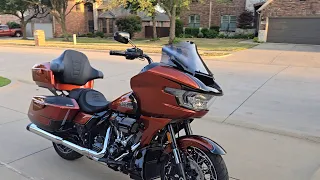 Klock Werks 12 in Sport Flare Windshield for all New 2024 Road Glide and 2023 CVO RG Harley-Davidson