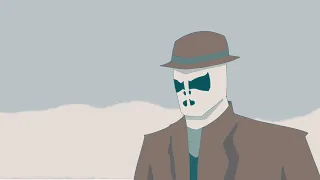 Watchmen - Rorschach’s death (Animated)