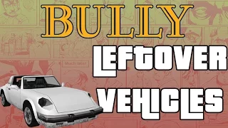 Bully Beta - Vehicles (Removed and Leftovers)