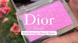 First Impression: Dior Backstage Rosy Glow blush