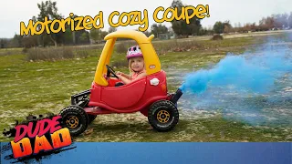 Motorized Cozy Coupe!