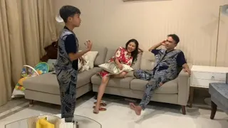 Betrand lagi CURHAT sama Ayah dan Bunda