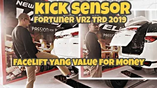 Toyota Fortuner VRZ TRD 2019 facelift kick sensor