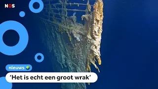 Nieuwe beelden van het gezonken schip Titanic