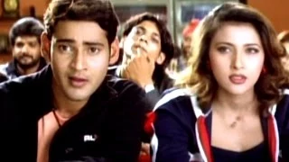 Mahesh Babu & Sakshi Sivanand, Sivaji Comedy Scene  - Yuvaraju Movie